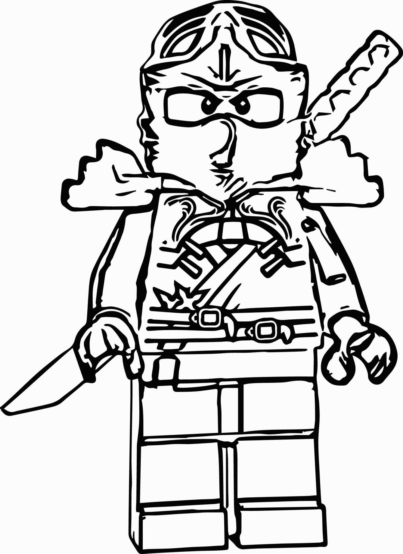 Lego Ninjago Kai Coloring Pages At GetColorings Free Printable 