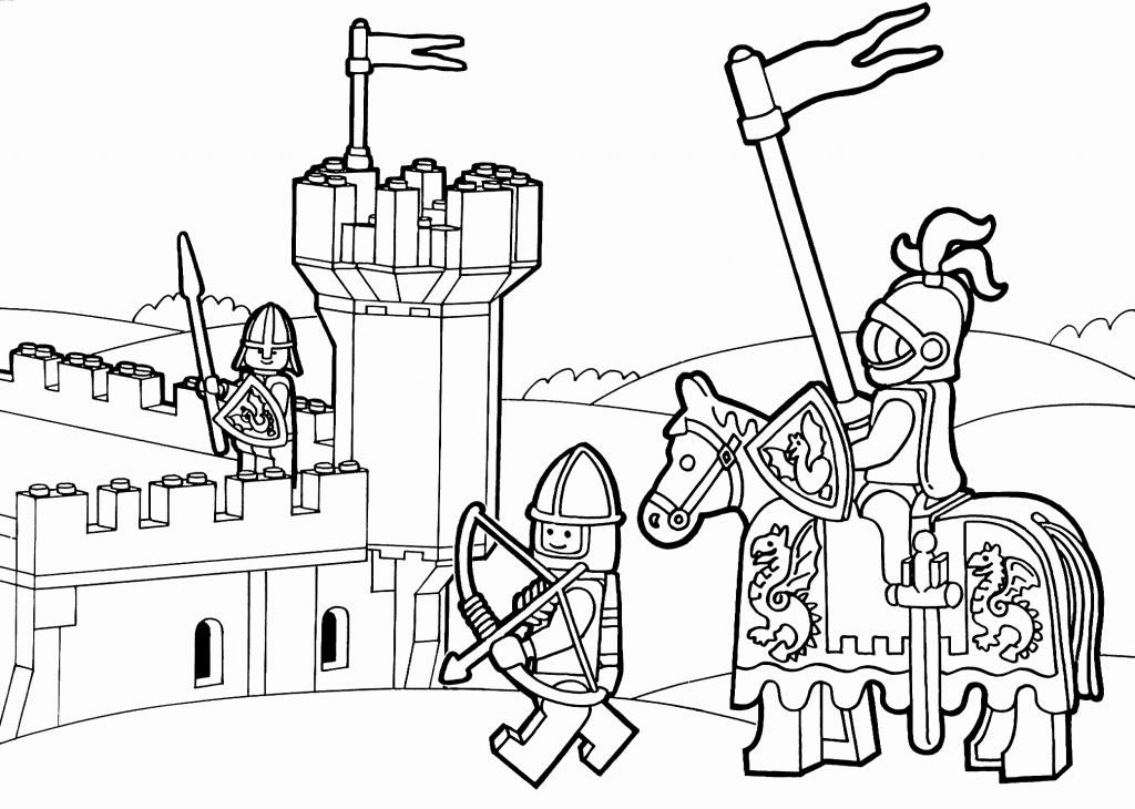 1024x730 15 Lego Ninjago Movie Coloring Pages Page
