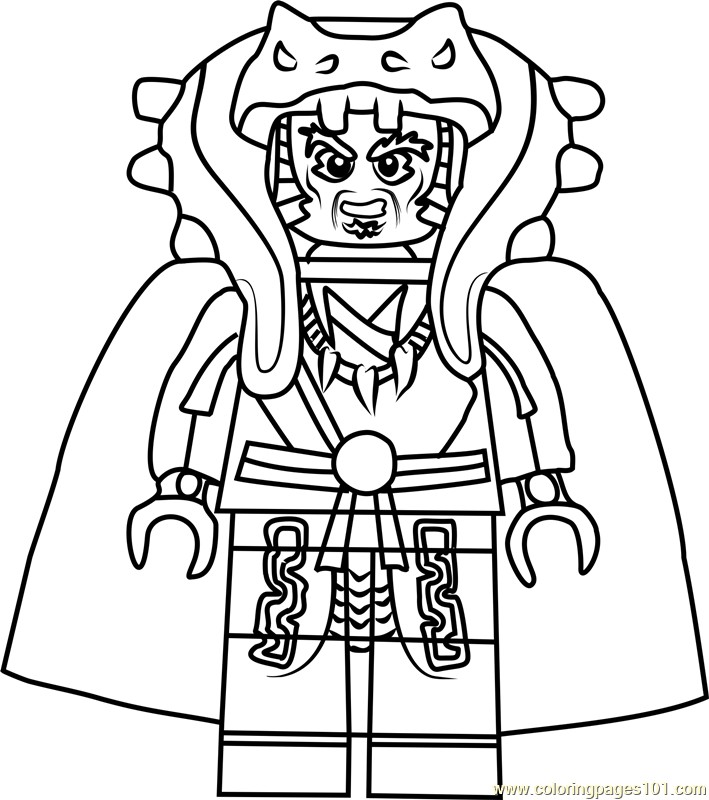 Printable Coloring Pages Ninjago