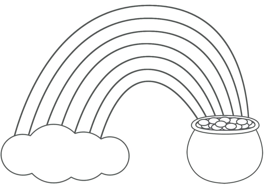 Leprechaun Pot Of Gold Coloring Page at GetColorings.com | Free