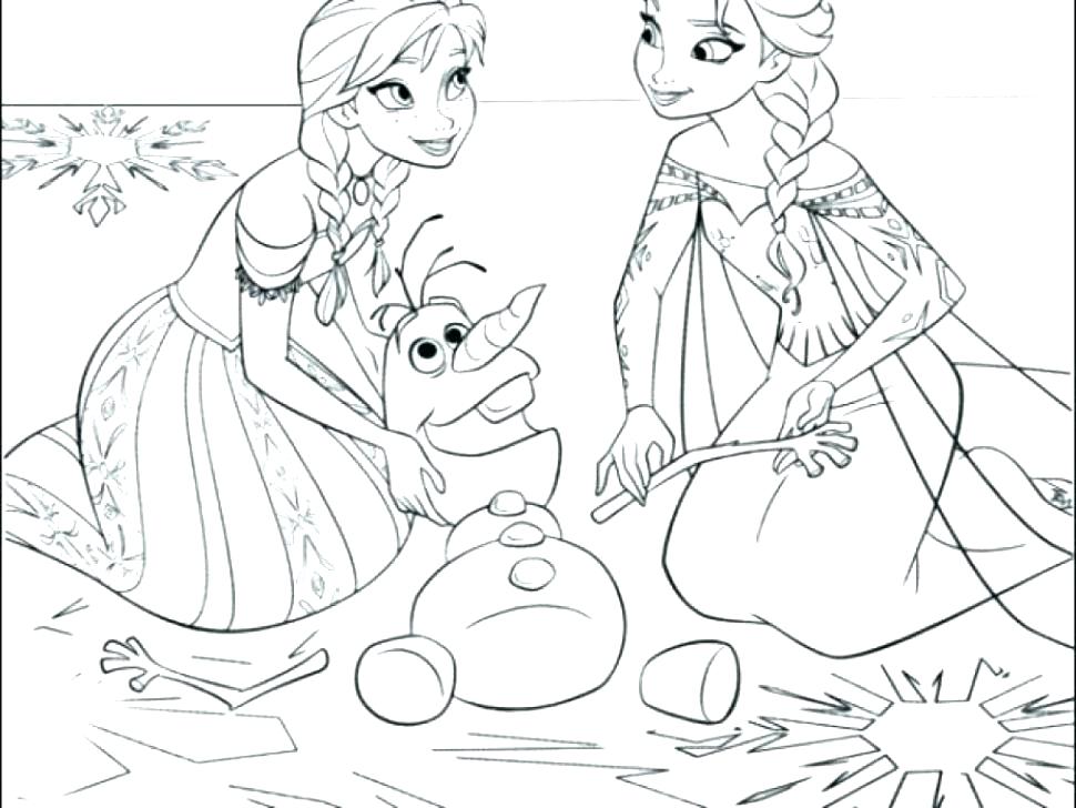 New Coloring Pages Frozen Elsa Let It Go for Kindergarten