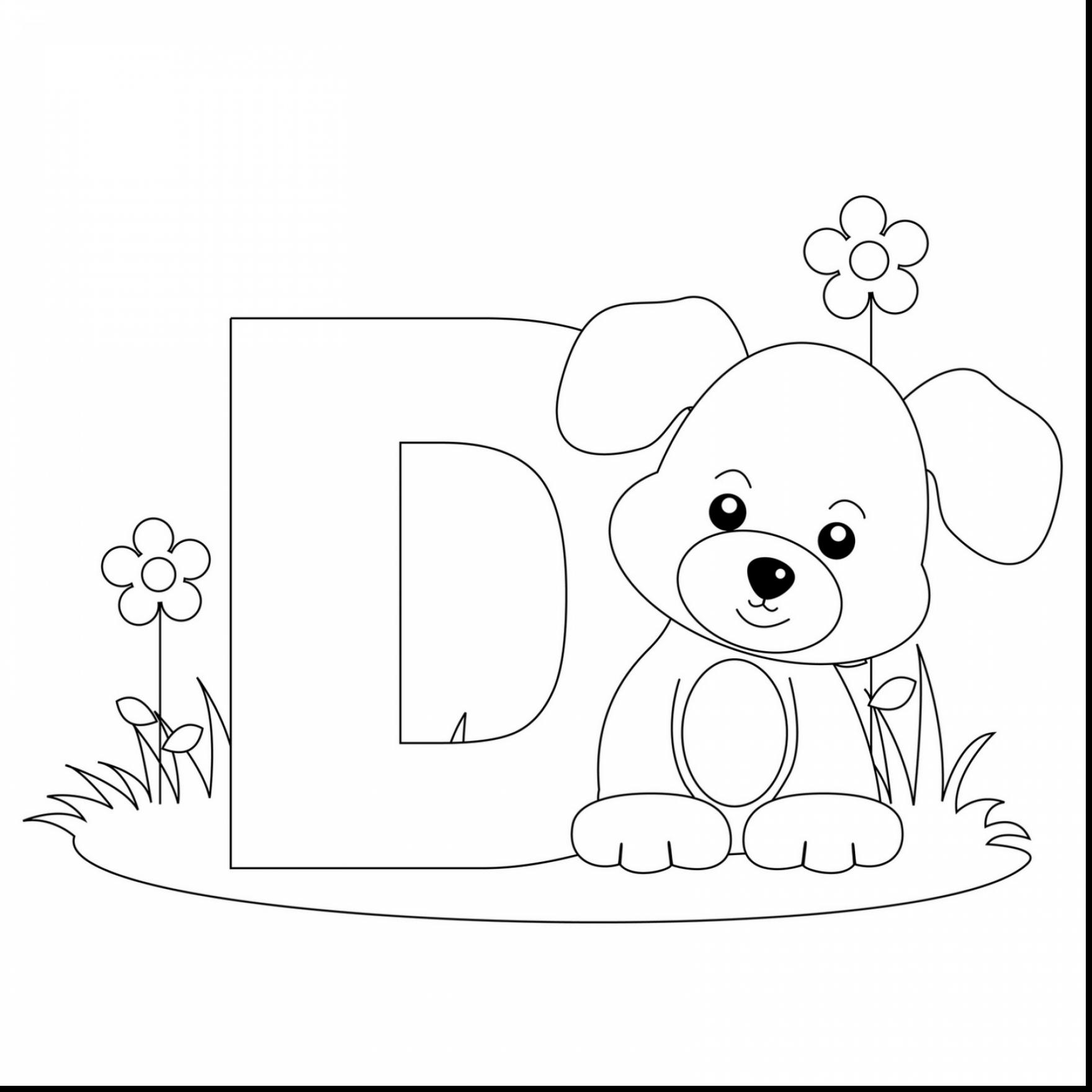 Letter D Coloring Pages Preschool At GetColorings Free Printable 