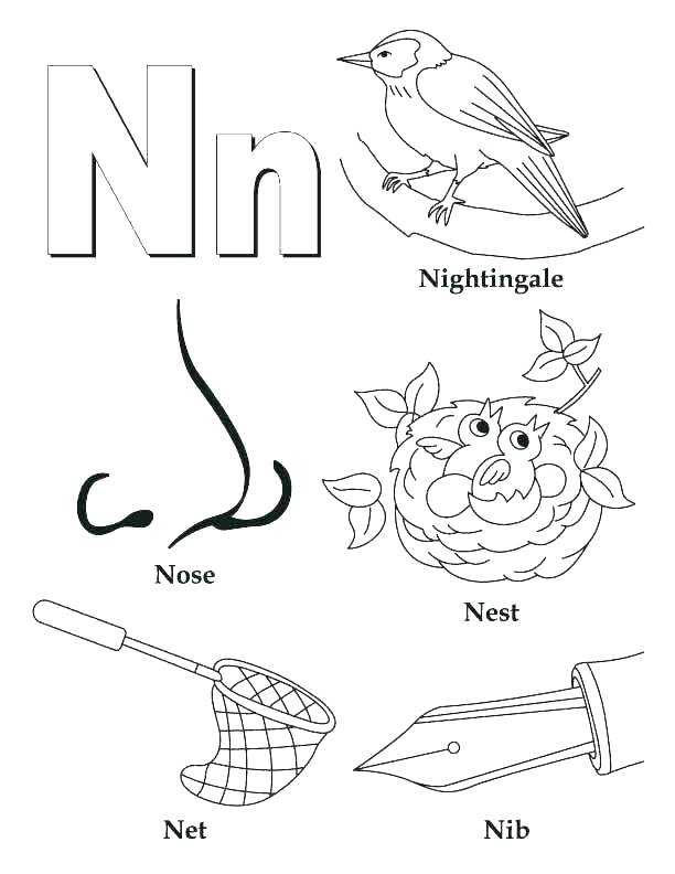 Letter E Coloring Pages Preschool at GetColorings.com | Free printable