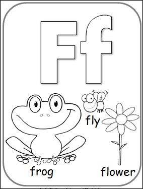 Letter F Coloring Pages For Preschoolers at GetColorings ...