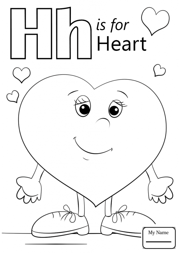Letter H Coloring Pages at GetColorings.com | Free printable colorings