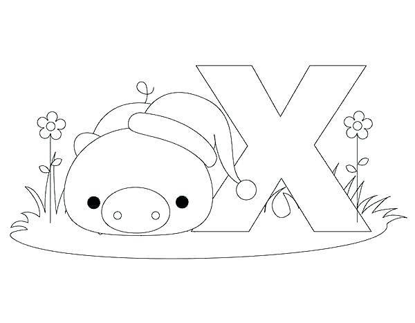 Letter X Coloring Pages at GetColorings.com | Free printable colorings