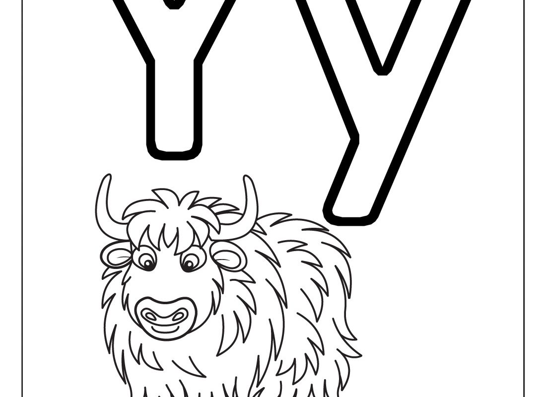 Letter Y Coloring Pages at GetColorings.com | Free printable colorings