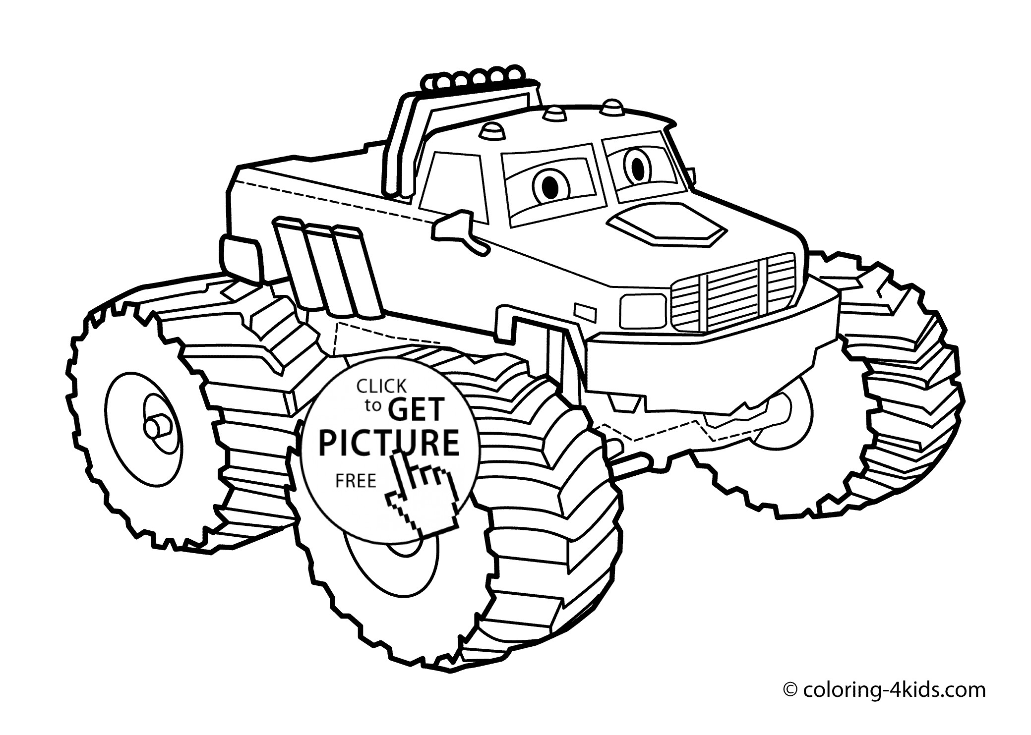 Lifted Truck Coloring Pages at GetColorings.com | Free printable colorings pages to print and color