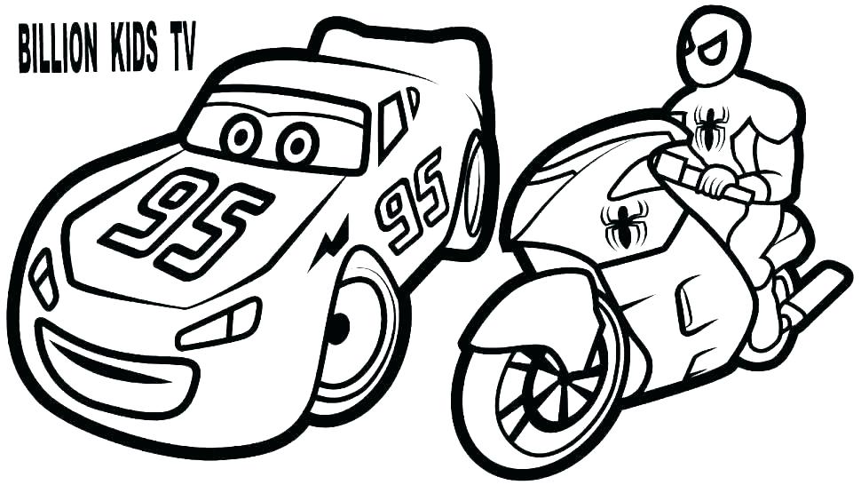 Lightning Mcqueen And Mater Coloring Pages At GetColorings Free 