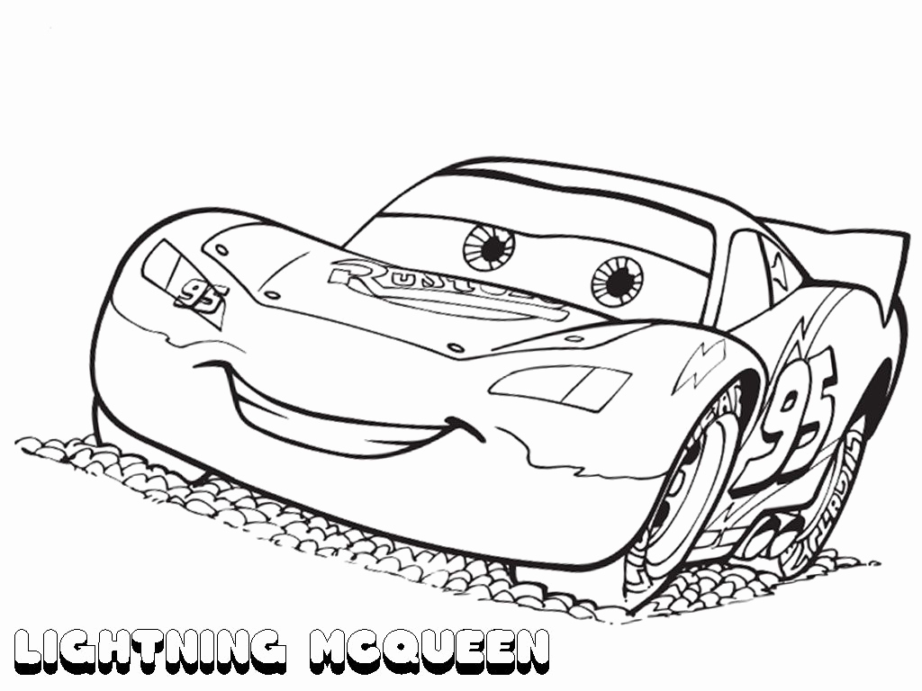 1024x768 Disney Cars Coloring Sheets New Free Printable Lightning Mcqueen