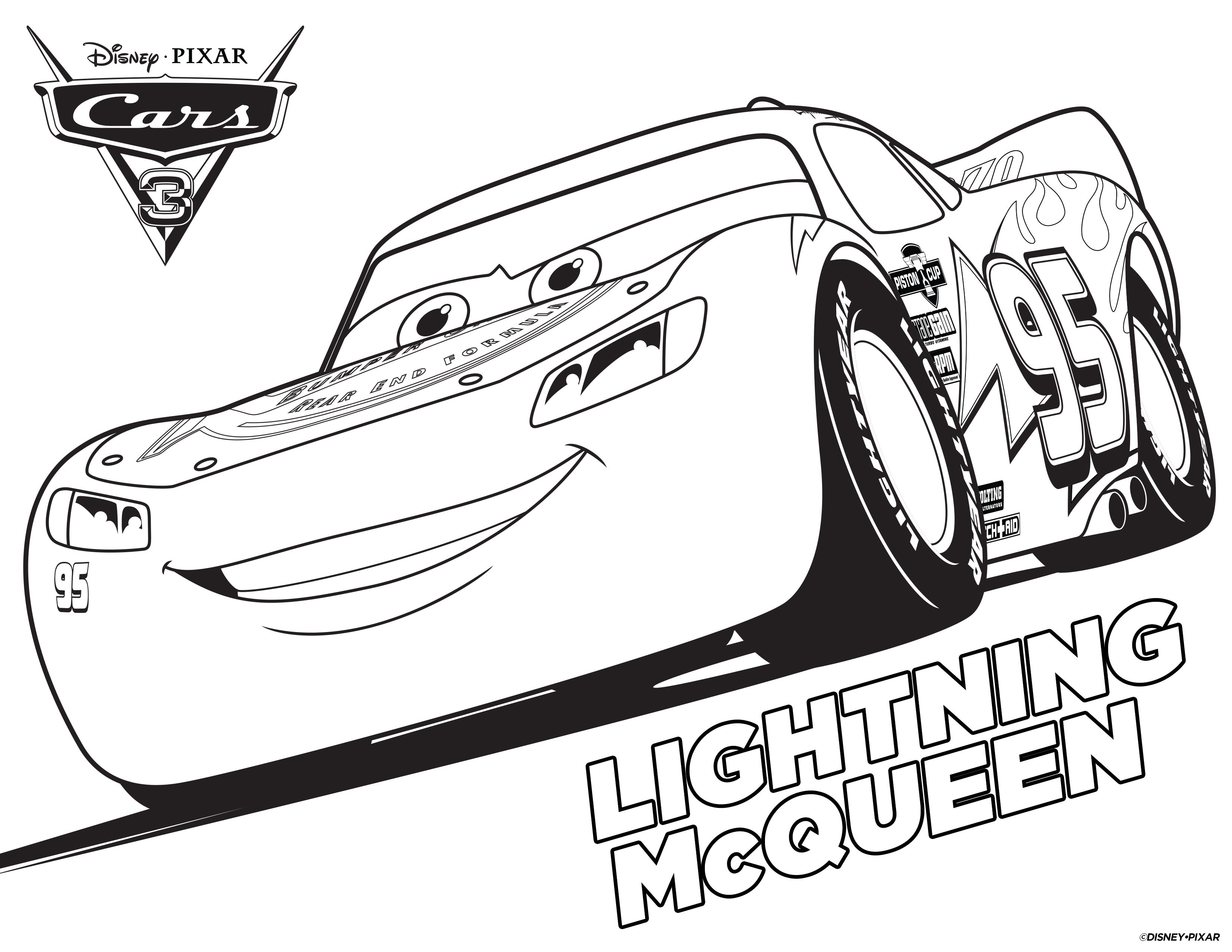 3300x2550 Coloring Pages Of Cars 3 Fresh Lightning Mcqueen From