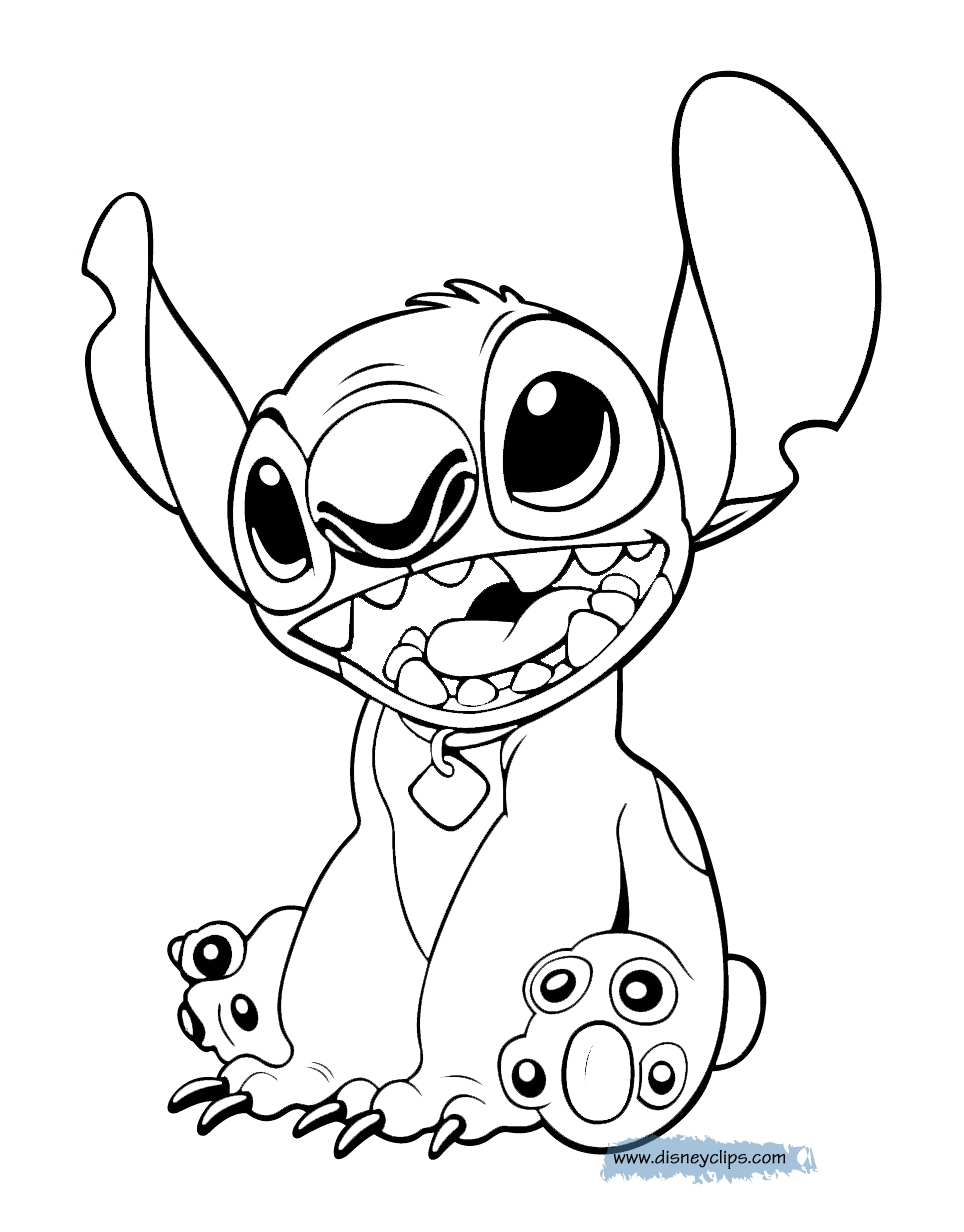 Lilo And Stitch Printable Coloring Pages at GetColorings