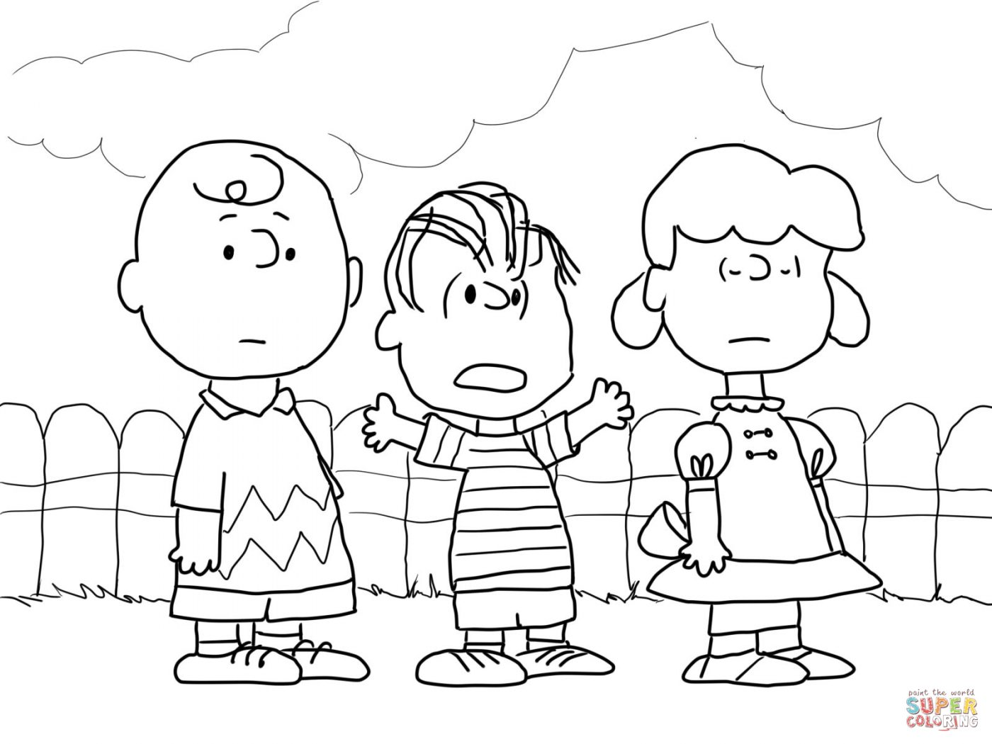 Linus Coloring Pages at GetColorings.com | Free printable colorings