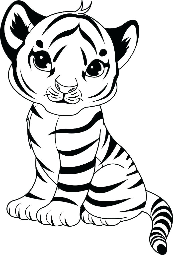 Lion And Tiger Coloring Pages at GetColorings.com | Free printable