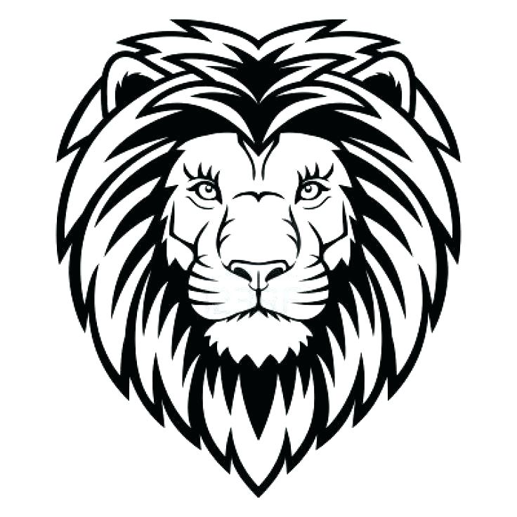 Lion Face Coloring Pages at GetColoringscom Free