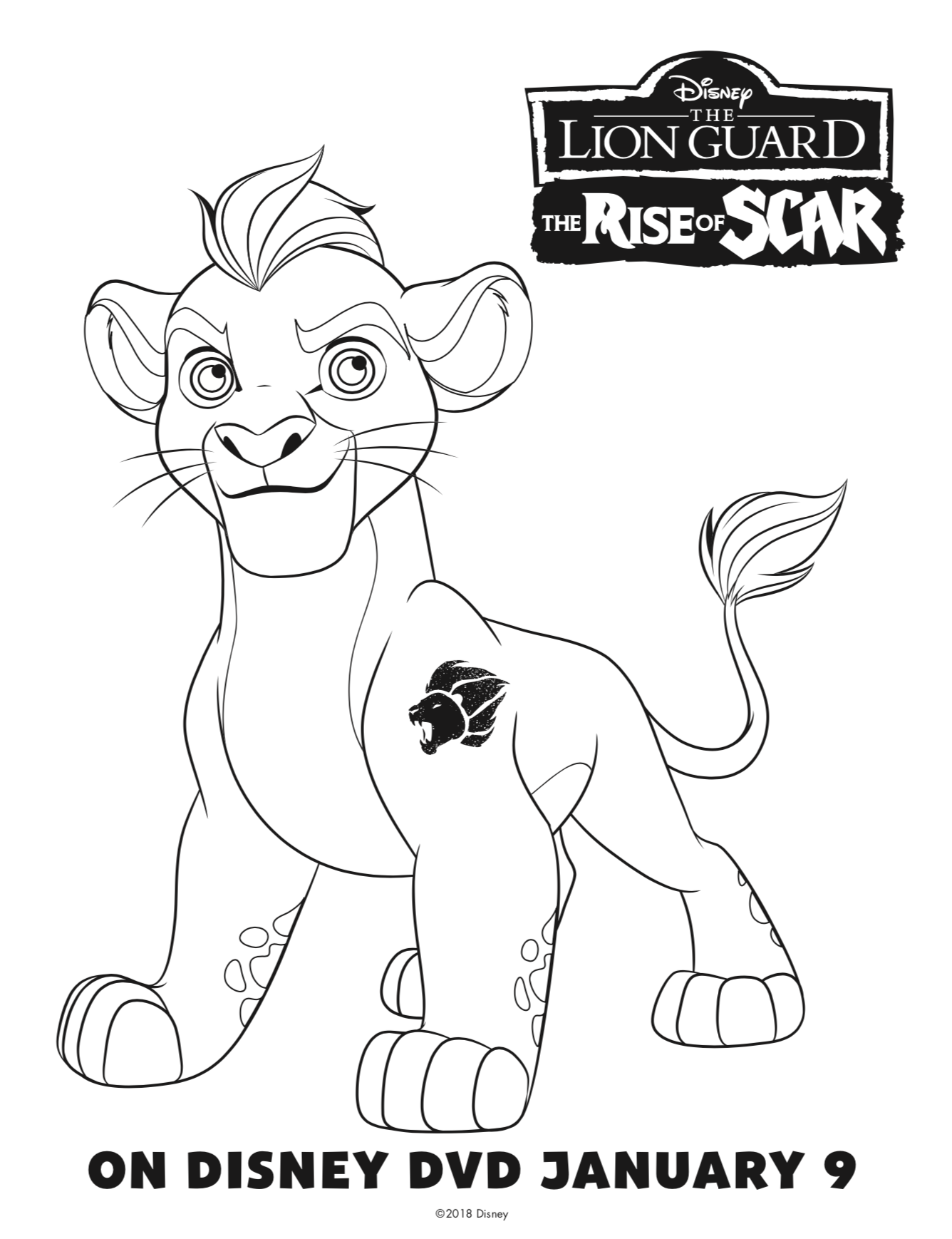 Lion Guard Coloring Pages at Free printable