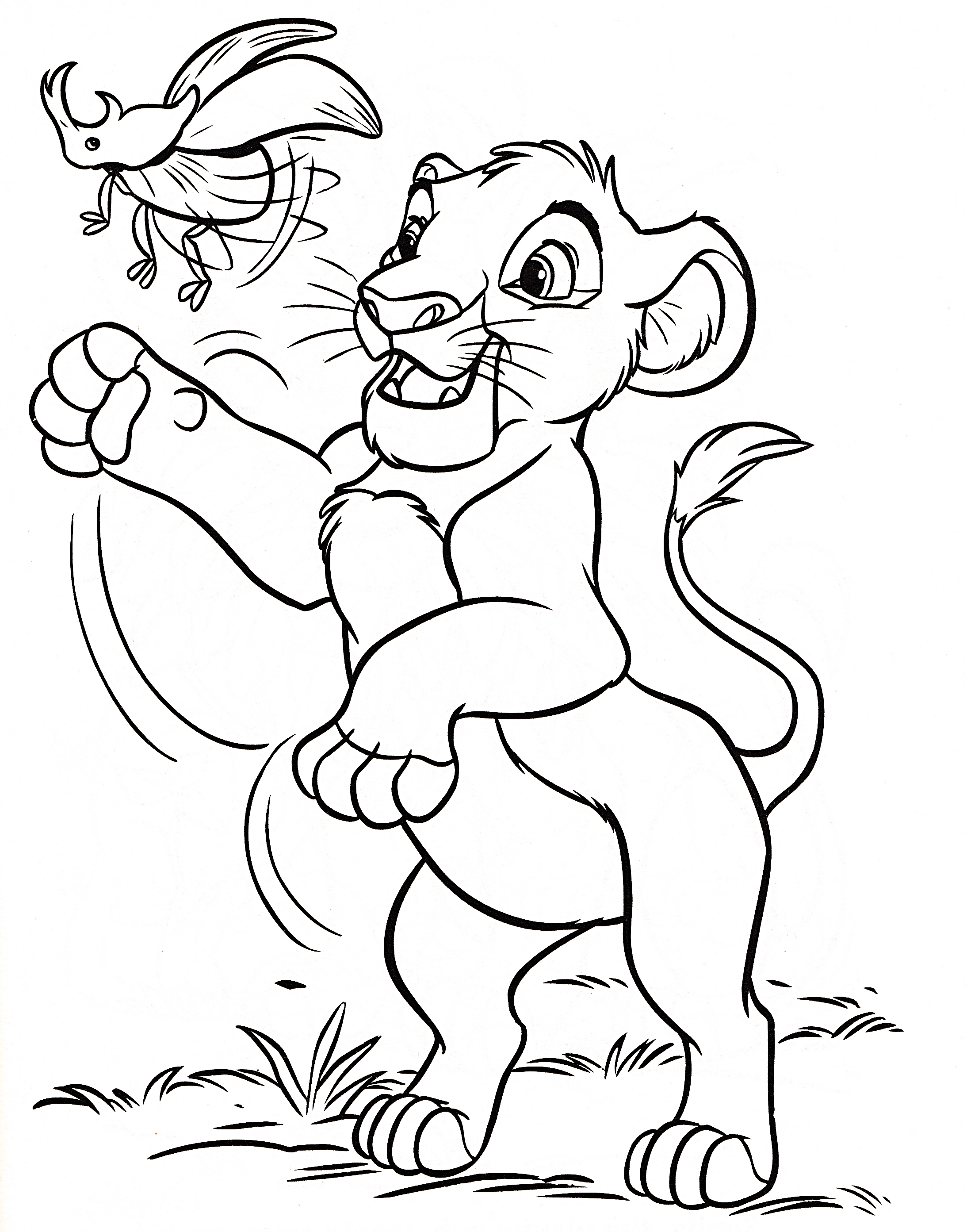 Lion King Coloring Pages Kovu At GetColorings Free Printable 
