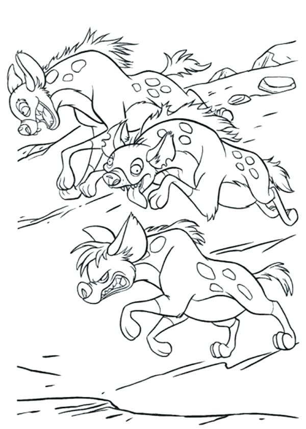 Lion King Hyena Coloring Pages at GetColorings.com | Free printable