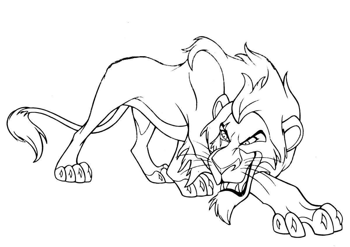 Lion King Mufasa Coloring Pages At Getcolorings.com 