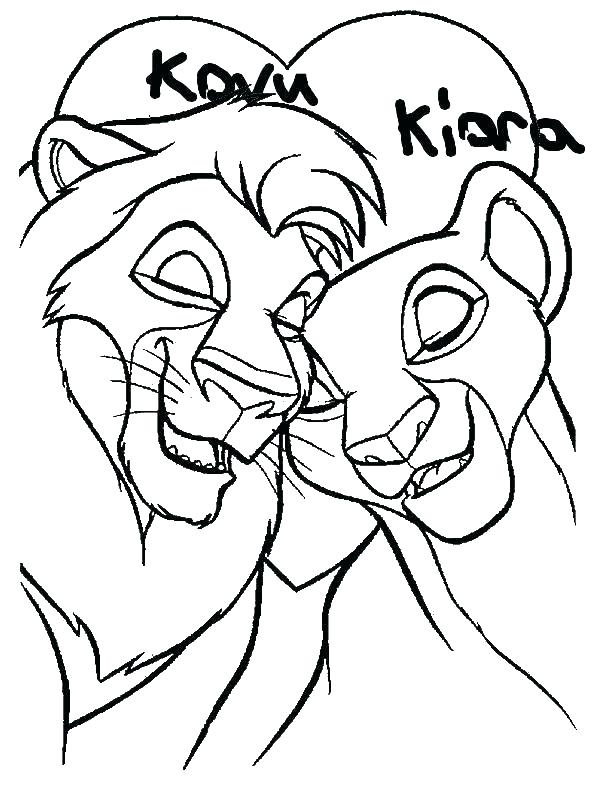 Lion King Simba Coloring Pages at GetColorings.com | Free printable