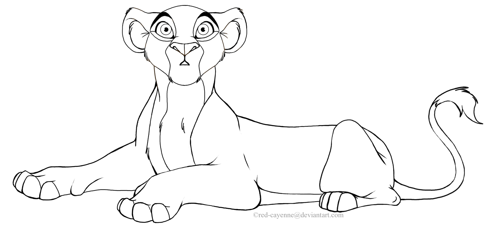 Lioness Coloring Pages at GetColorings.com | Free printable colorings