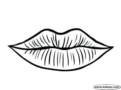 Lip Gloss Coloring Pages At GetColorings