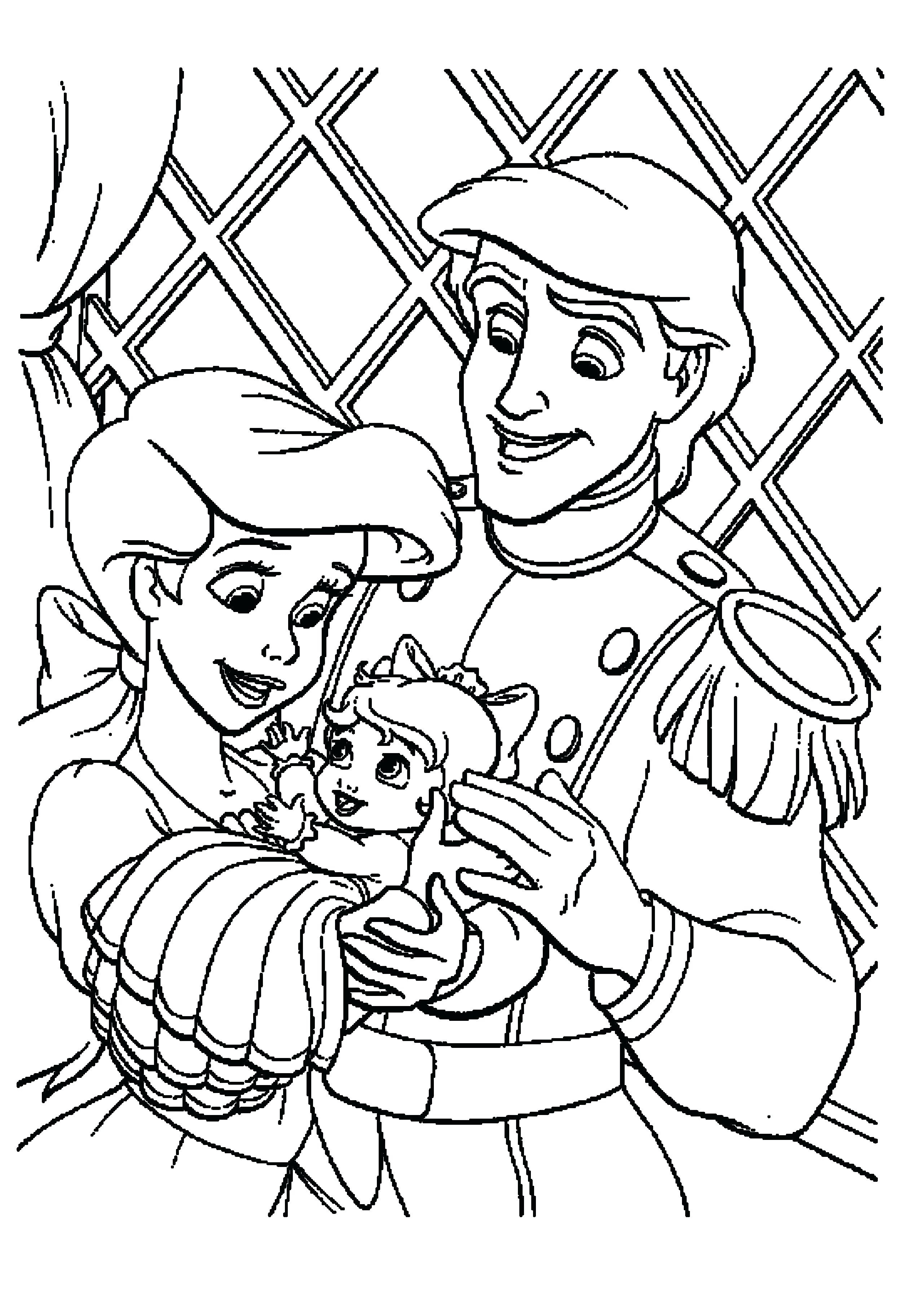 Little Mermaid 2 Coloring Pages At Getcolorings.com | Free Printable