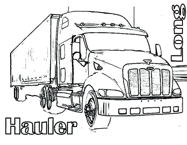 Log Truck Coloring Pages at GetColorings.com | Free printable colorings