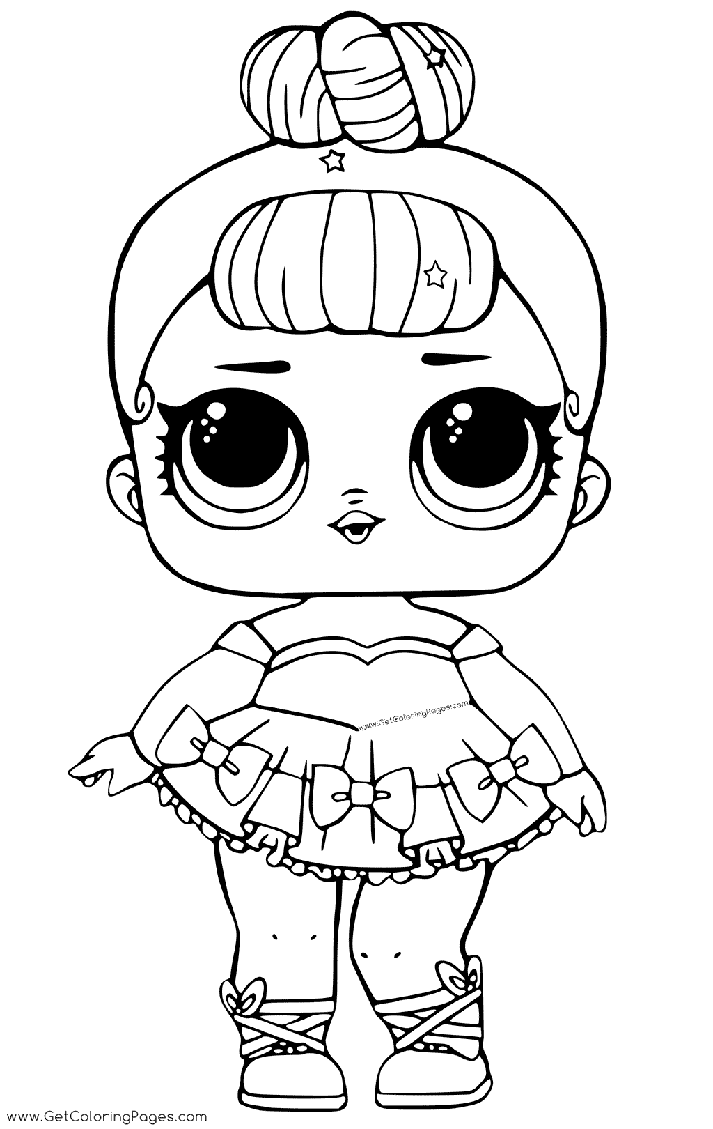 Lol Doll Coloring Pages At Free Printable Colorings