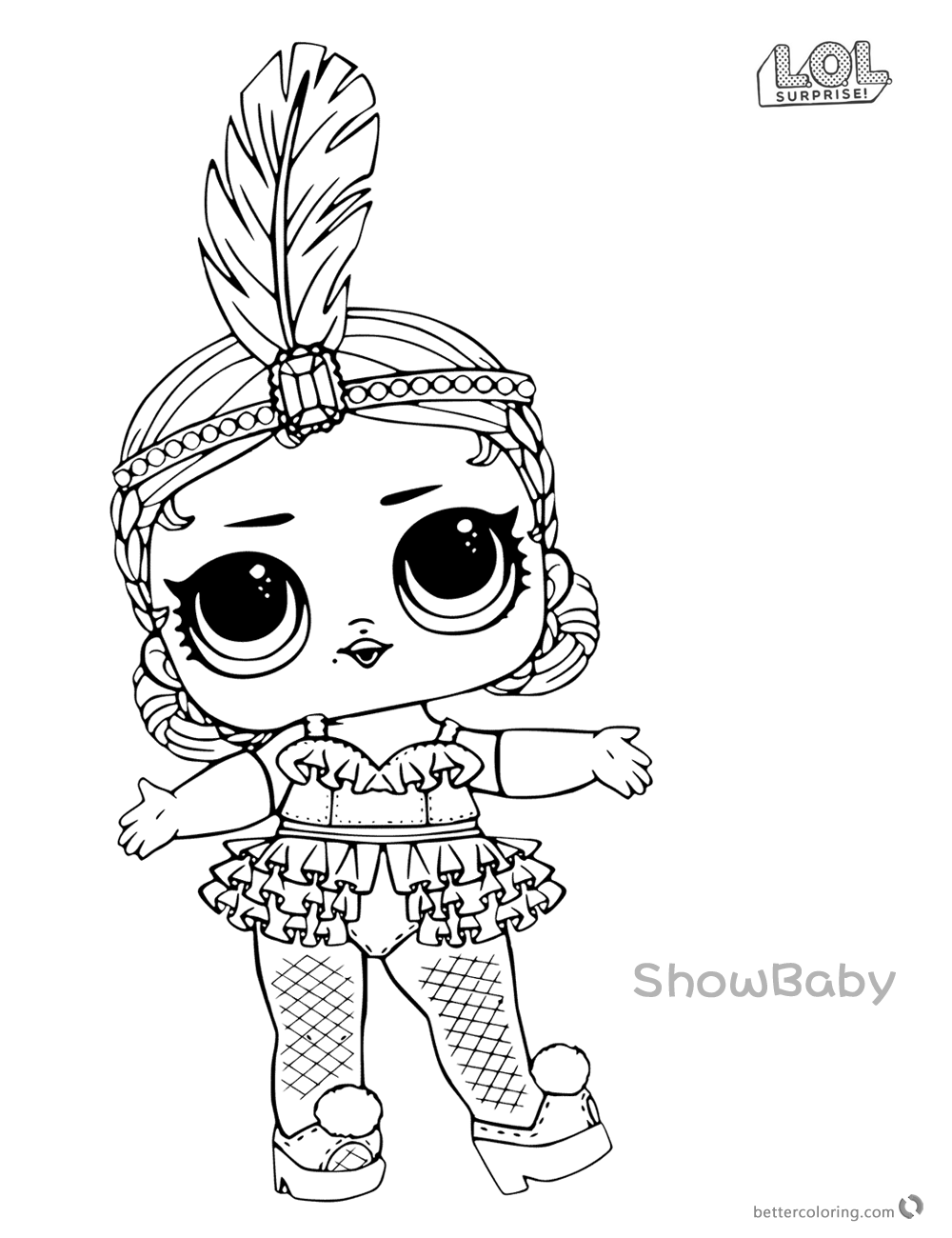 Lol Dolls Coloring Pages at GetColorings.com | Free printable colorings pages to print and color