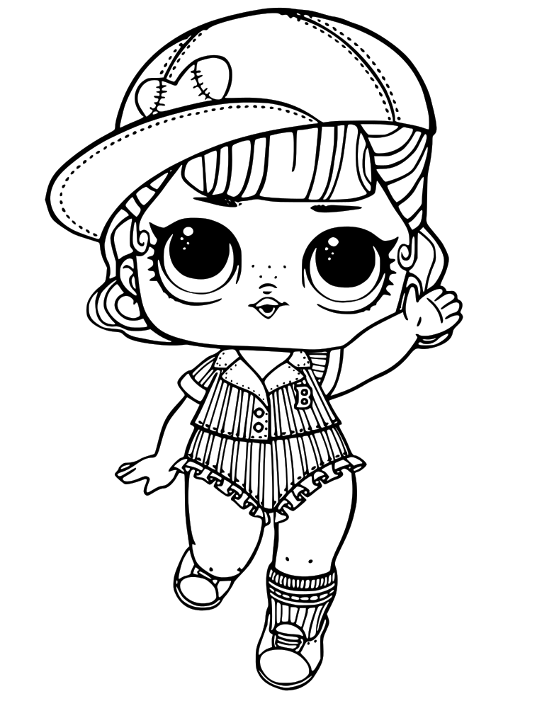 Free Printable Colouring Pages Lol Dolls