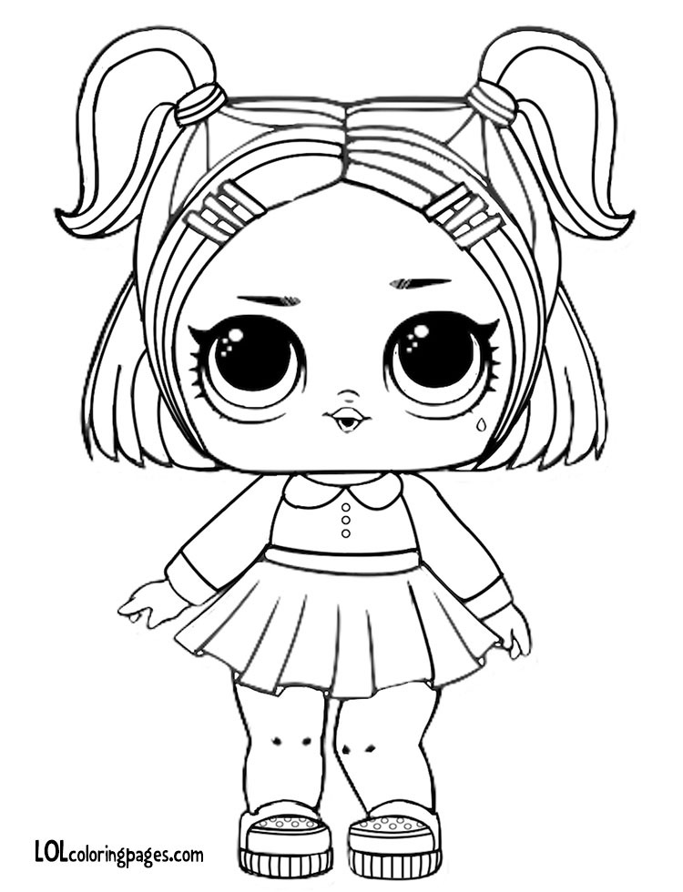 Lol Surprise Doll Coloring Pages at GetColoringscom