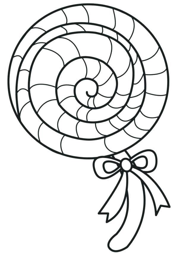 swirl lollipop coloring page
