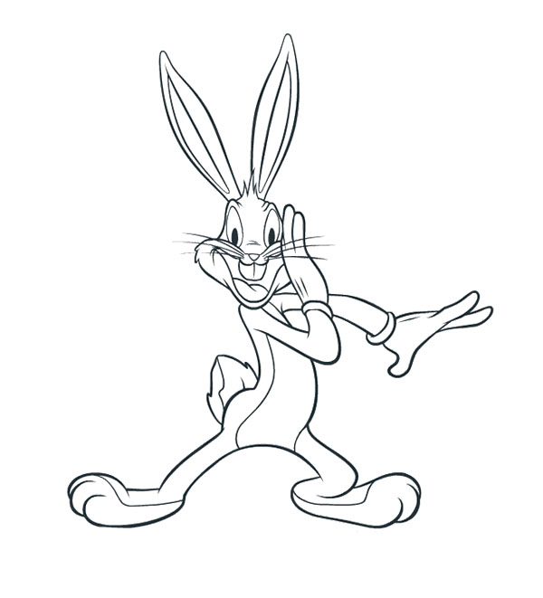 Looney Tunes Coloring Pages Bugs Bunny at GetColorings.com | Free