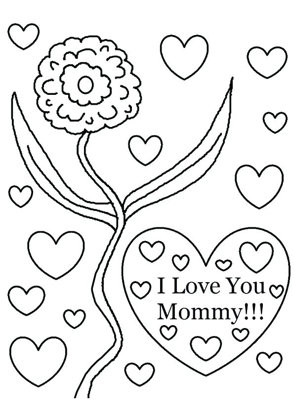 Love You Mom Coloring Pages at GetColorings.com | Free ...