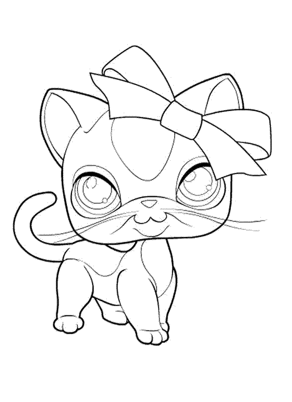 Lps Cat Coloring Pages at GetColorings.com | Free printable colorings