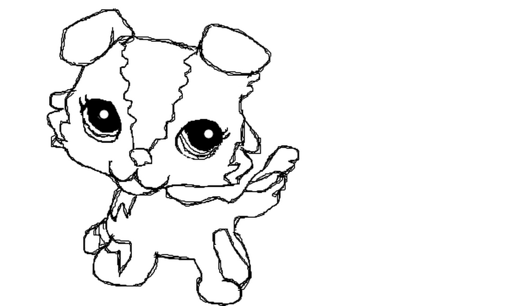 Lps Dog Coloring Pages At GetColorings Free Printable Colorings 