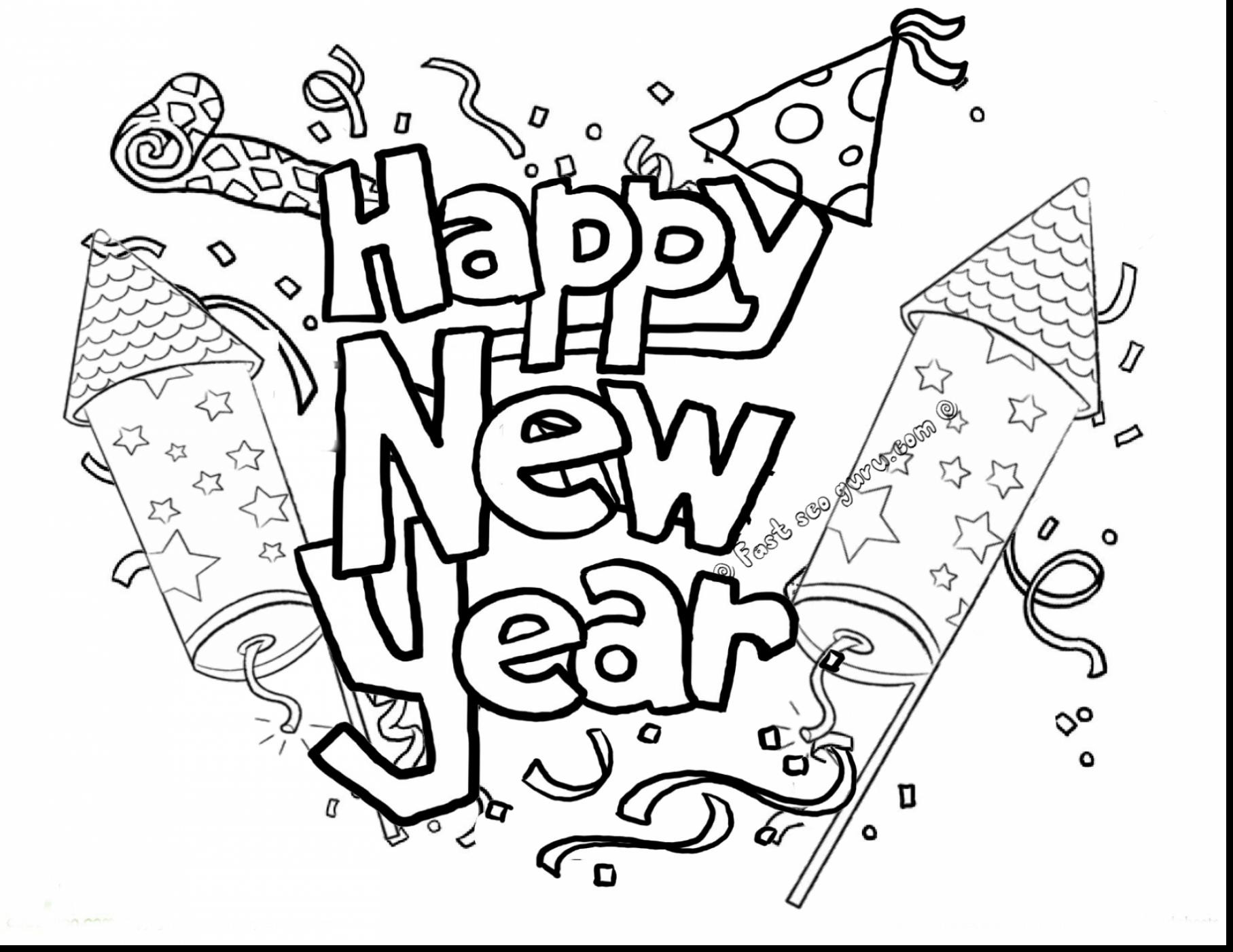 Lunar New Year Coloring Pages at Free printable