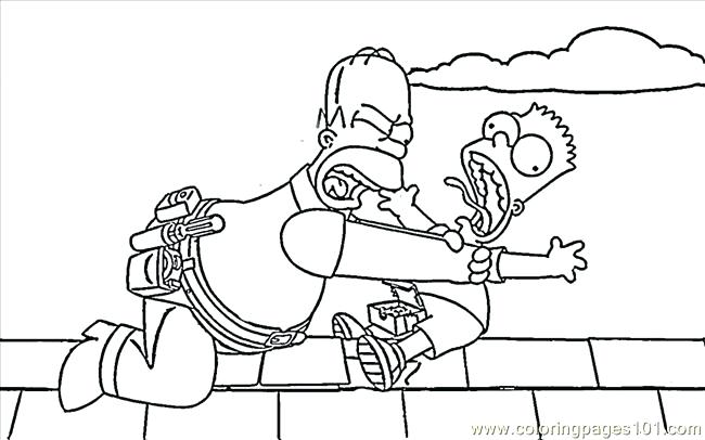 Maggie Simpson Coloring Pages at GetColorings.com | Free printable