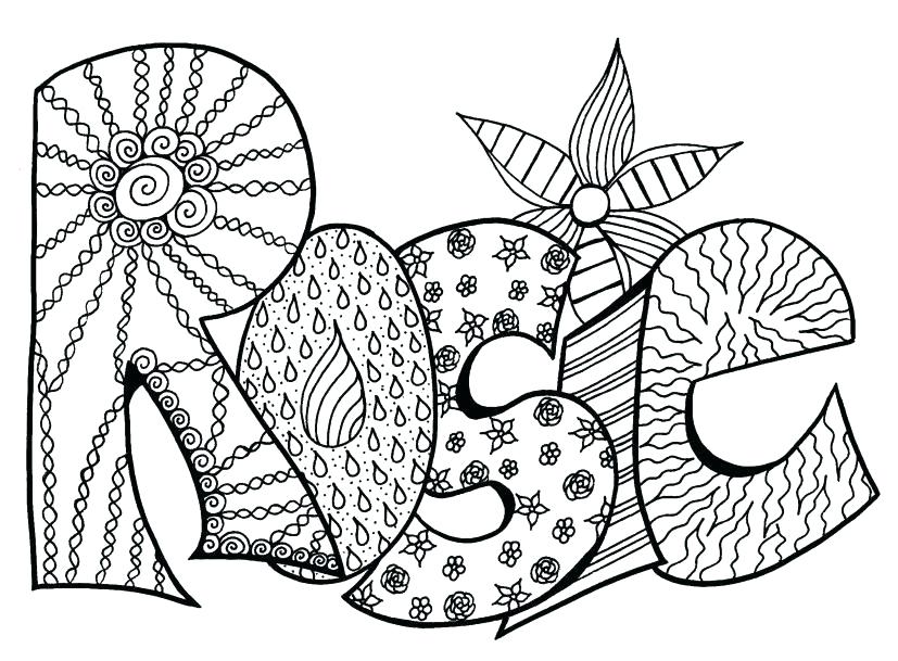 Make Your Own Name Coloring Pages at GetColorings.com | Free printable