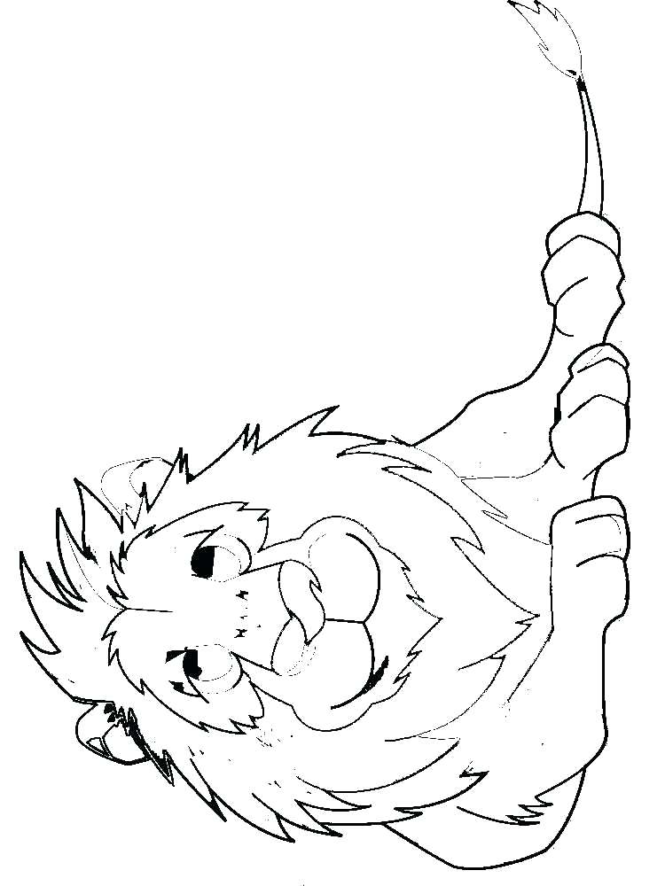 Male Lion Coloring Pages at GetColorings.com | Free printable colorings