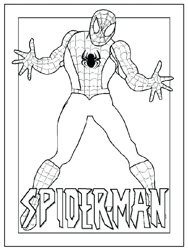 645x860 Spider Man 2 Coloring Pages