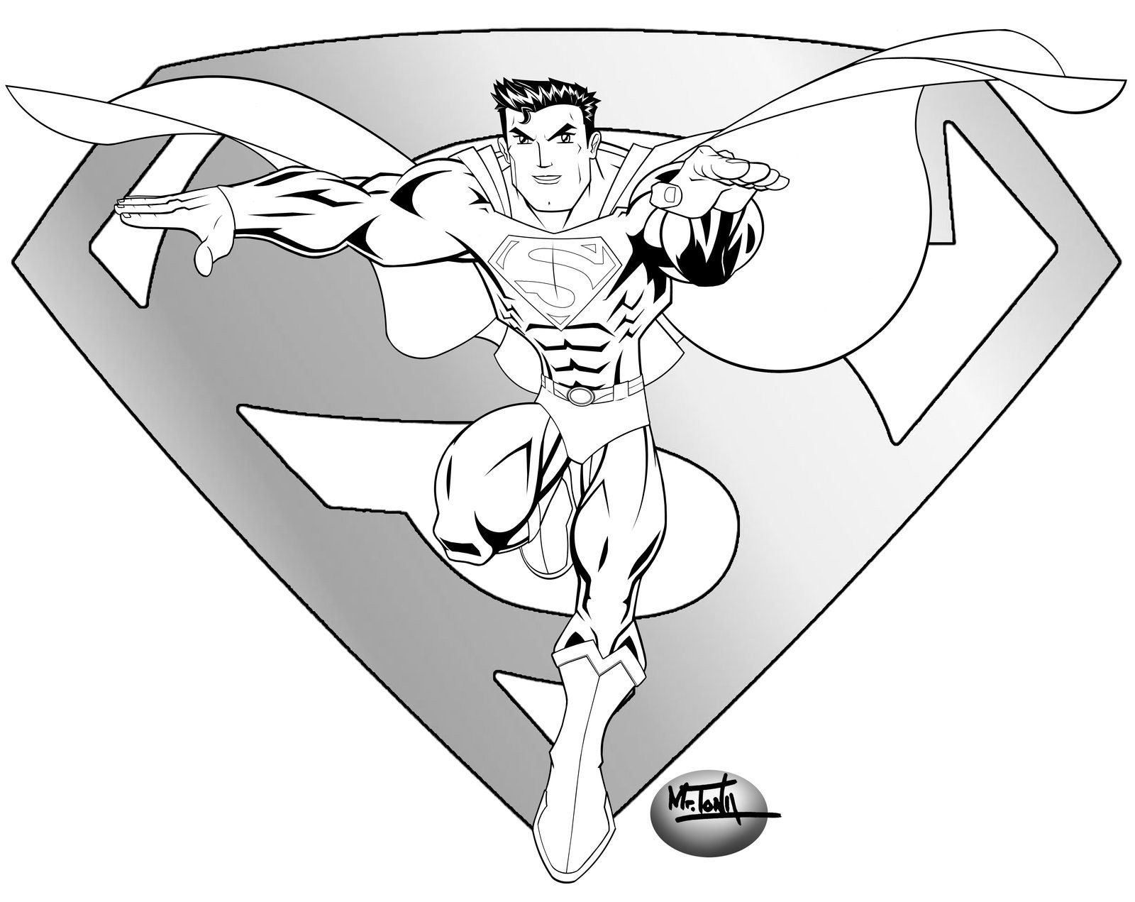 Man Of Steel Coloring Pages at GetColorings.com | Free printable