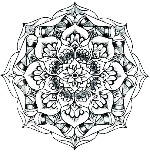 Mandala Coloring Pages Online At GetColorings