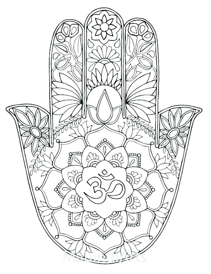 741x960 Mandala Coloring Pages Online