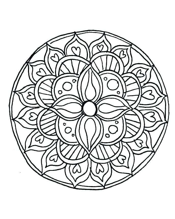 Mandala Coloring Pages Pdf at GetColorings.com | Free printable colorings pages to print and color