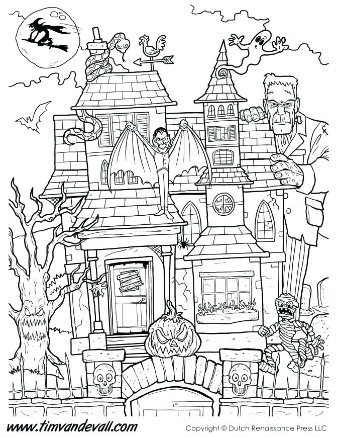 Mansion Coloring Pages at GetColorings.com | Free printable colorings