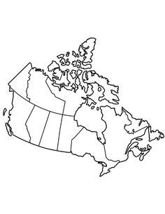 Map Of Canada Colouring Page at GetColorings.com | Free printable