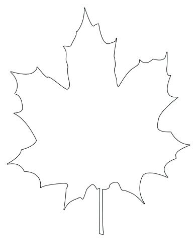 Maple Leaf Coloring Page at GetColorings.com | Free printable colorings