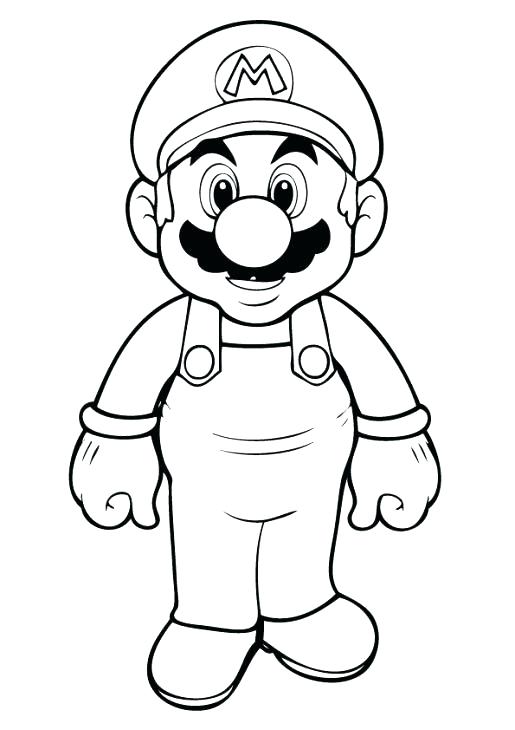 Mario Christmas Coloring Pages at GetColorings.com | Free printable
